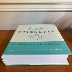 Basic etiquette book Emily post
